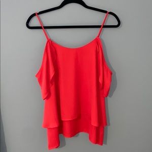 Francesca’s Cold-Shoulder Blouse
